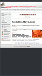 Mobile Screenshot of goddessmaya.com
